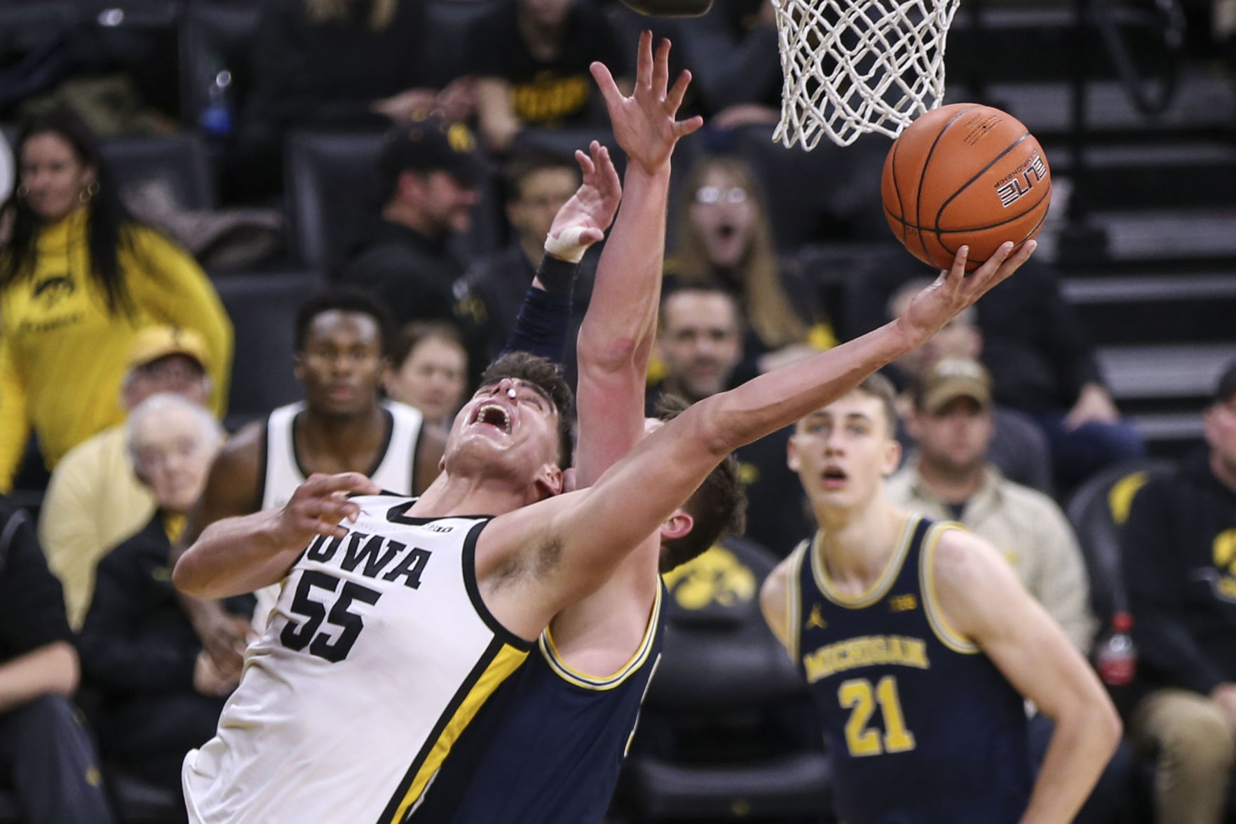 Michigan Iowa Basketball